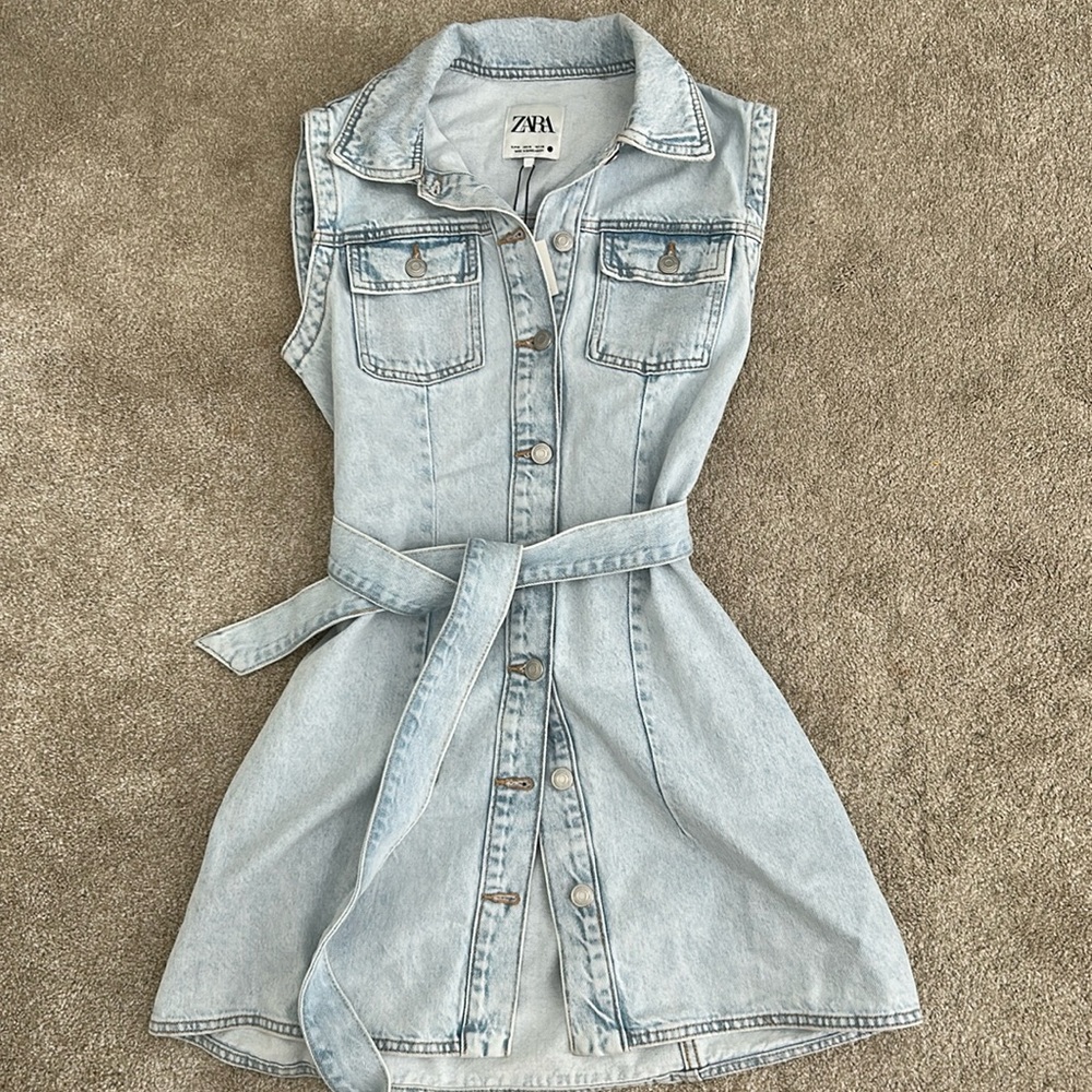 Zara denim dress